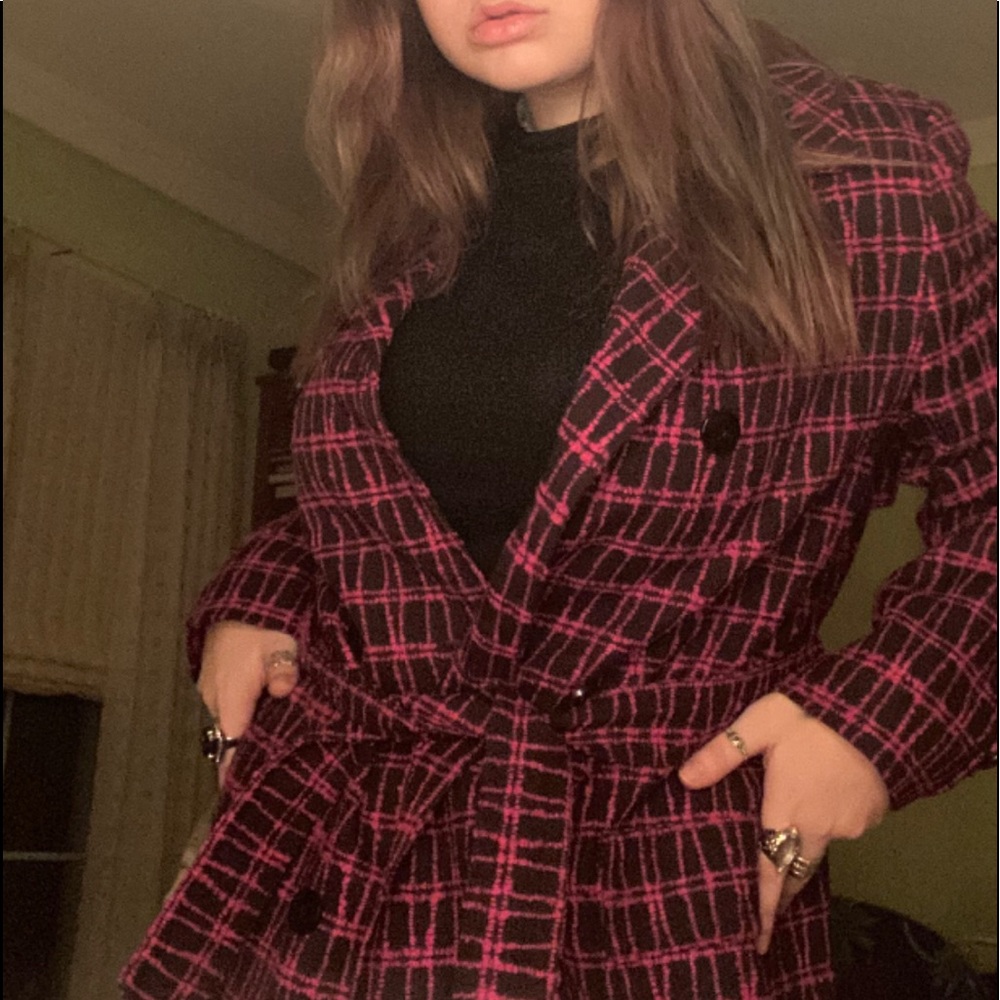 Louis Feraud Paris Skirt Blazer & Coat Set. US 8.